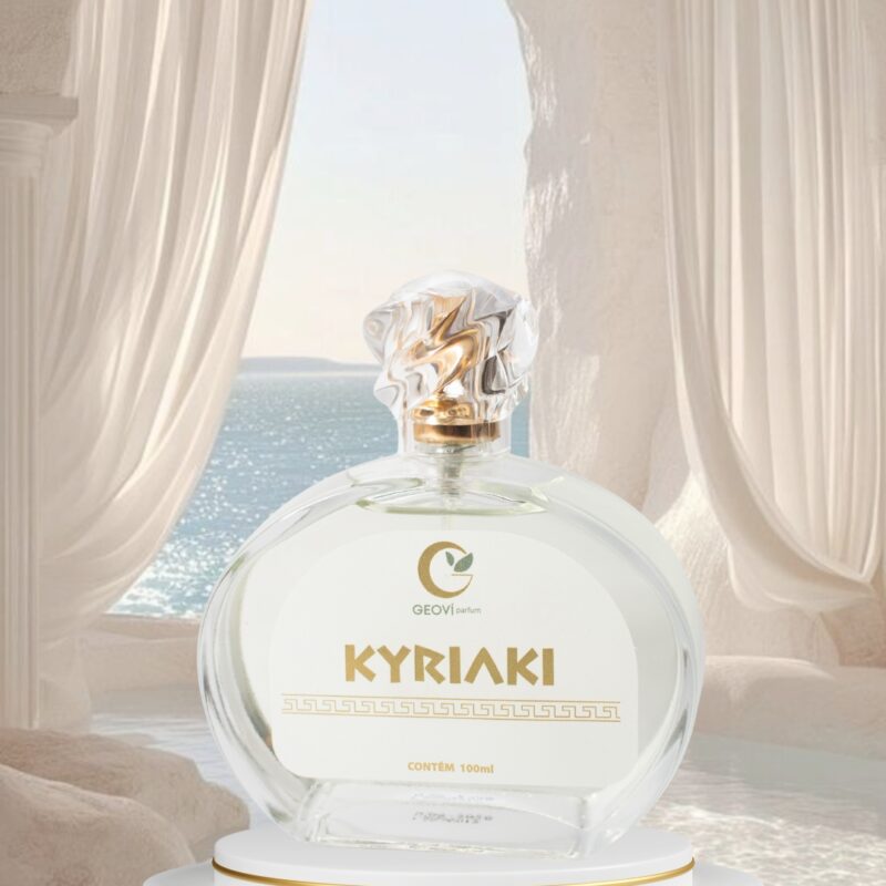 KYRIAKI - o poder da mulher em um frasco.