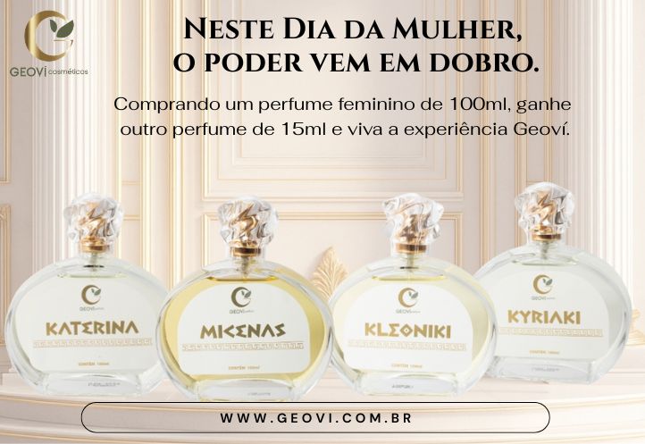 Campanha Dia da Mulher GEOVÍ